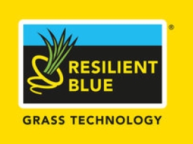 logo resilient blue